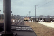 Boston & Maine RR 1566 Merrimack  NH  8sep 1965  4x6