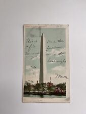 1902 UDB Washington Monument Washington D.C Postcard picture