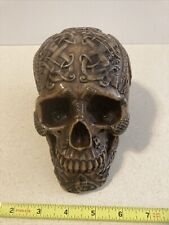 Design Toscano Passage Of Life Skull Celtic Knot Gothic Statue Poly Resin picture