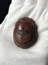 Replica Egyptian Good luck SCARAB with goddess Isis wings - made in Egypt picture