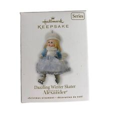 2010 Hallmark Madame Alexander Dazzling Winter Skater #15 Keepsake Ornament picture