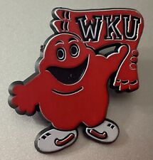 Vintage Western Kentucky Hilltoppers WKU BIG RED Mascot logo lapel pin picture