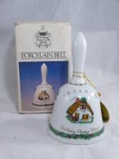Vintage Sears Christmas Around The World Ireland Nollaig Porcelain Bell 1981 picture