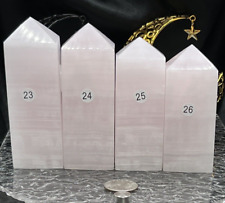 Natural Pink Mangano Calcite uvreactive Chunky towers L@@K  & Gift picture