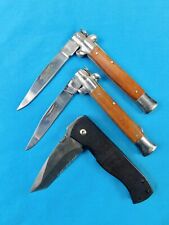Set of 3 Vintage Pocket Folding Knife Tomahawk  picture