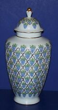 STUNNING RARE LIMOGES FRANCE PEINT MAIN ST PIERRE HAND PAINTED JAR GRAPES GOLD picture