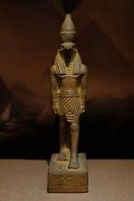 Egyptian Antiquities Ancient Of God Horus Falcon Figurine Egypt Bc Horus Statue picture