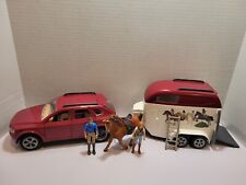 SCHLEICH HORSE ADVENTURE CAR AND TRAILER picture