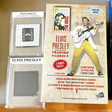 RARE SEALED 2007 ELVIS PRESLEY TRADING CARD BLASTER BOX SIGNED ELVIS AUTOGRAPH? picture