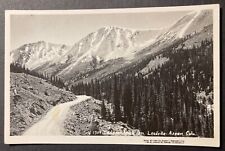 Independence Pass Leadville-Aspen Colorado RPPC Rocky Mt View Co V-1304 picture