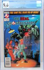 Real Ghostbusters #1 CGC 9.6 NOW Comics Newsstand 1st team app in US Comic Books picture