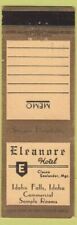 Matchbook Cover - Eleanor Hotel Idaho Falls ID picture