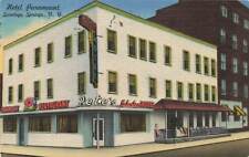 c1930s Hotel Paramount Restaurant Lobster House Signs Saratoga Springs NY P495 picture