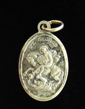 Vintage Saint George Medal Religious Holy Catholic Saint Porres picture