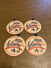 Lot of 4 St Charles Dairy Inc.New Orleans,LA.Milk Caps  picture