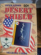 1991 Operation Dessert Shield Pacific Trading Cards 36 Packs picture