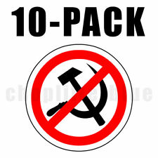 Anti Communist Stickers 10-Pack  picture