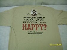  Dr McGillicuddy's Schnapps - Happy Hour  Men's T-Shirt ~ XL ,, BRAND NEW  picture