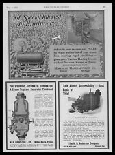 1912 W. H. Nicholson & Co. Wilkes Barre PA Wyoming Automatic Eliminator Print Ad picture
