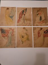 Vtg Patriotic 1903 Ad Calendar Equitable Life Assurance Society of  U. S. 6 Page picture