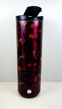 Starbucks 2020 Holiday Red Berries Stainless Steel Vacuum Tumbler w/Lid 16oz New picture