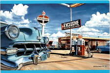 Route 66, Chicago, Illinois, Santa Monica, California, Jerry McClanahan Postcard picture