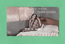 1927  Norma Shearer   M. Glott  Texas Film Card Very Rare  # 16 picture
