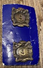 Pair of 9th Infantry DUI Pins picture