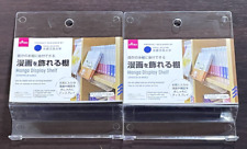 Manga Display Shelf Set of 2 DAISO from JAPAN picture
