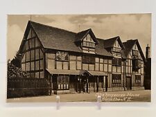 Vintage Postcard Shakespeare's House From The N.E. Stratford England picture