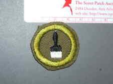 Boy Scout Merit Badge Painting circa '46-'59 4023M picture