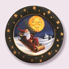 Pipka 2003 Number 762/1200 “Santa & The Christmas Moon” 13.5” Plate Design 11660 picture