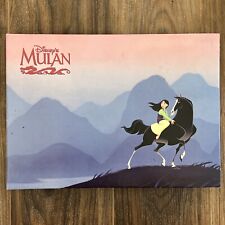Rare Disney Mulan Product Packaging Design Elements Character Art Marketing Book picture
