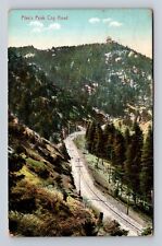 Pikes Peak CO-Colorado, Pikes Peak Cog Road, Antique Vintage c1910 Postcard picture