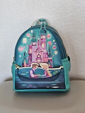 Loungefly Disney Tangled Rapunzel Castle Glow-In-The-Dark Mini Backpack Princess picture