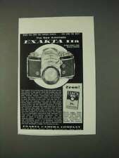 1958 Exakta IIa Camera Ad - The New Automatic picture