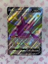 Crobat V - Full Art Shiny - SWSH098 Shining Fates Black Star Promo Pokemon Card picture