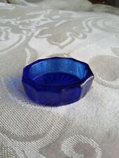 Mosser Glass Open Salt Dip Cobalt Blue picture