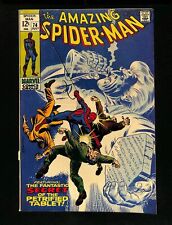 Amazing Spider-Man #74 FN+ 6.5 Silvermane Appearance Marvel 1969 picture