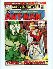 Marvel Feature #7 Comic Book 1973 FN/VF Ant Man Comics Para-Man Marvel picture