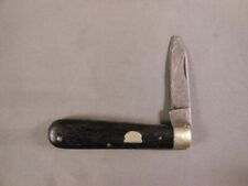 Vtg Premier Lifetime Germany K76 Ebony Wood Handle Folding Pocket Jack Knife picture