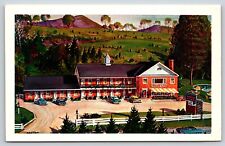 Vintage Postcard Berkshire Hills Motel, Williamstown Massachusetts H6 picture