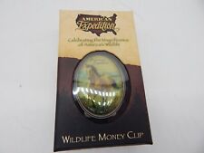 American Expedition Mustang Metal Money Clip New in Box picture