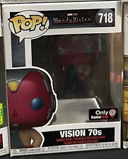 Funko POP Marvel: WandaVision - Vision 70s #718 (GameStop Exclusive) picture