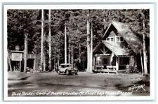 c1920s Blue Bucket Camp Picnic Grounds Mt. Hood Loop Road OR RPPC Photo Postcard picture
