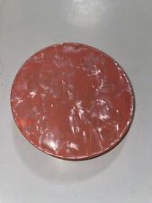 Vintage 1920’s Pink Celluloid Travel Mirror In Original Box 4” Japan RARE picture