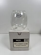 Dietz No. 8 Air Pilot Clear Glass Lantern Replacement Globe Railroad Kerosene picture