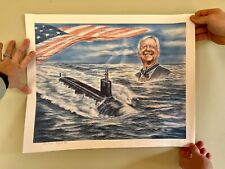 Jimmy Carter Rare Art (Signed by artist Peter K. Hsu, numbered 062/200) picture