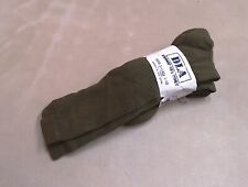 3 Pairs of US Military Issue OD Green Antimicrobial Boot Socks DLA Sz Small 9-10 picture