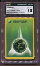 2000 POKEMON GRASS ENERGY - GYM CHALLENGE - 129/132 - CGC 10 GEM MINT picture